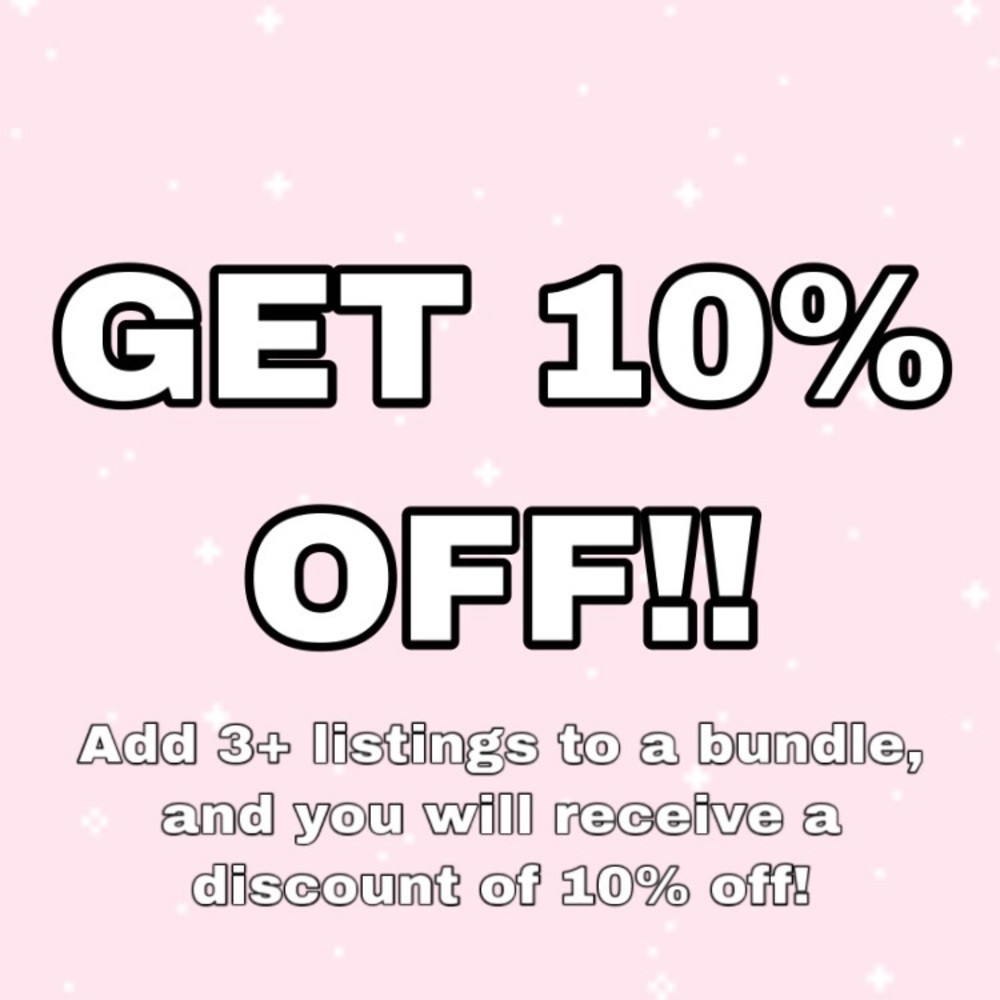 🌸GET 10% OFF!🌸